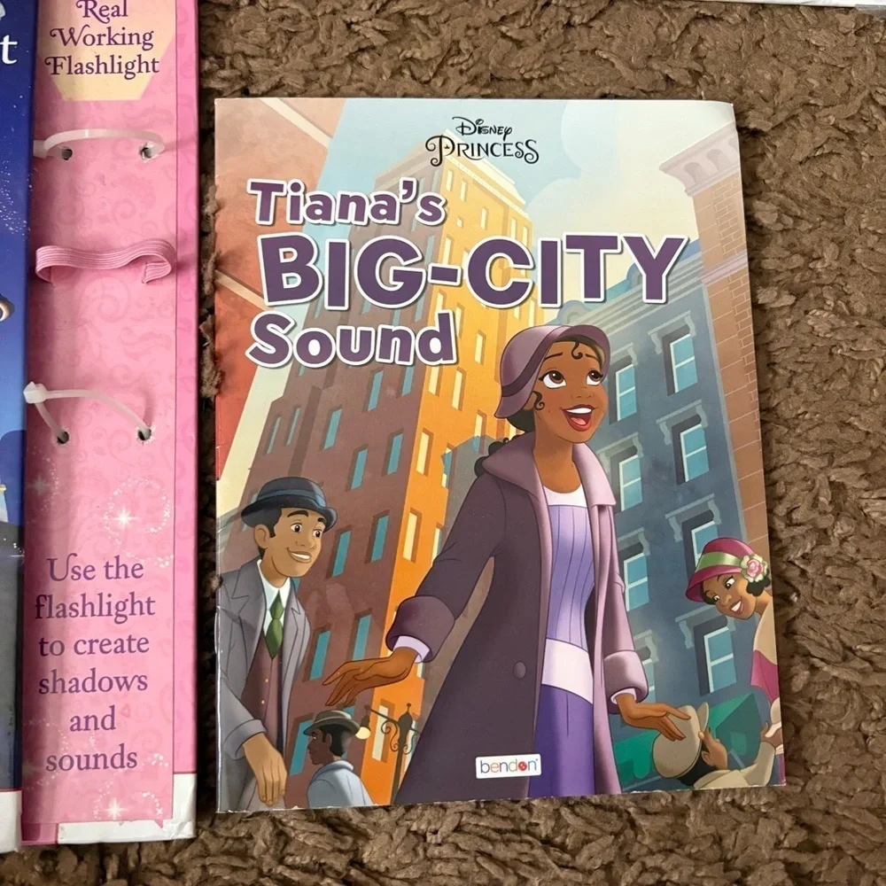 Disney Princess Book Set Bundle Instant Library Tiana Sofia the First Rapunzel
